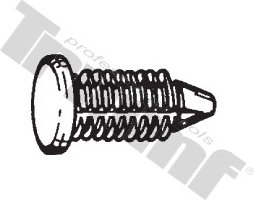 Zatláčacia klipsa 7,0 x 22,5 mm