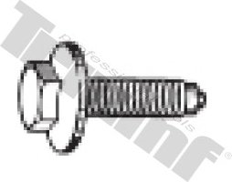 Skrutka M 6 x 22 mm s prírubou