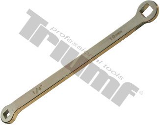 Kľúč na brzdy 1/4" 4-hran x 10mm 4-hran