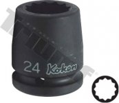 hlavica kovaná 3/4" profil 12-hran 25mm