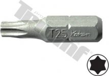 Bit 1/4“ torx, dĺžka 25mm T20