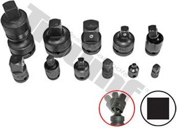 Sada kovaných redukcií 1/4" - 1", 11 - dielna