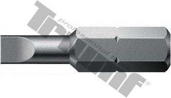 Bit 1/4" PL 1,2 x 8,0 x 25 čierny