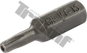 Bit 1/4" Torx T7 s vŕtaním