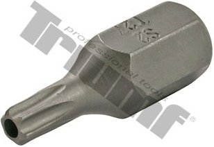 Bit Torx vŕtaný, 10 mm driek, dĺžka 30 mm T27