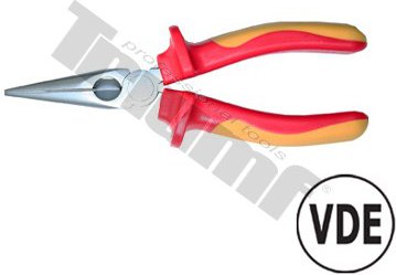 Kliešte telefónne rovné 160 mm, VDE