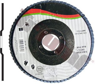 Zirkóniový lamelový disk, Ø 125 mm, Z80